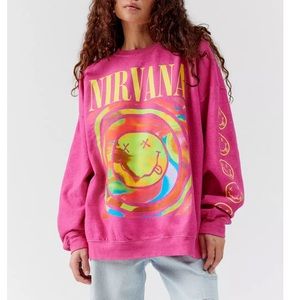 URBAN OUTFITTERS Nirvana Oversized Sweatshirt